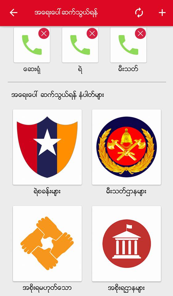 SAFE CITIES, a mobile application for reporting emergencies and about