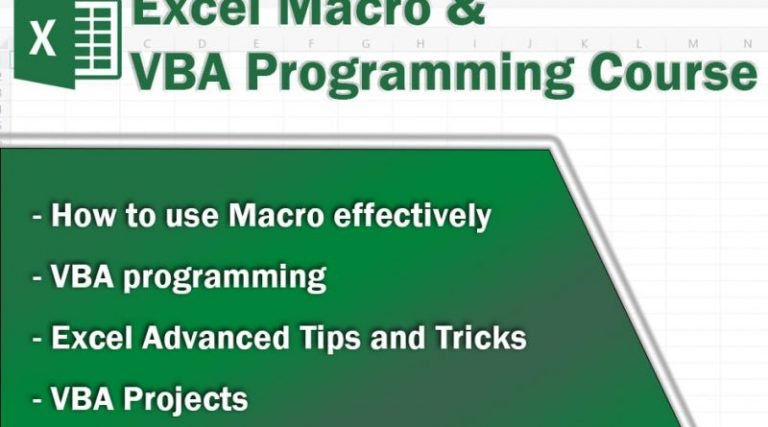 Alpha X Training Center launches Excel Macro & VBA programming online ...
