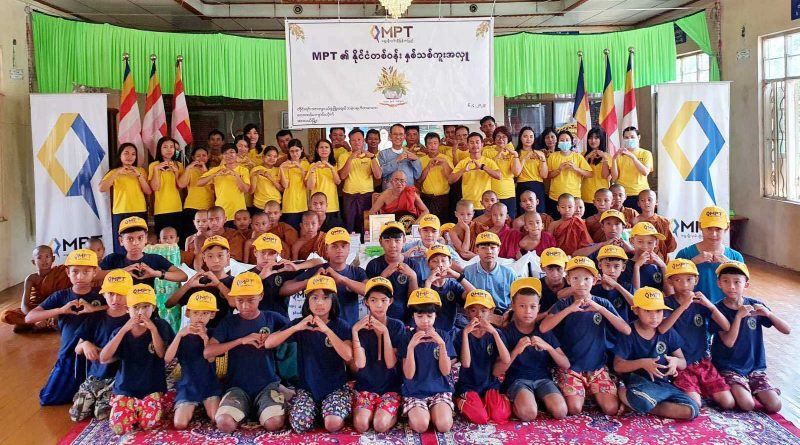 MPT Welcomes Myanmar New Year with Nationwide Donation Cherishing Local Cultures