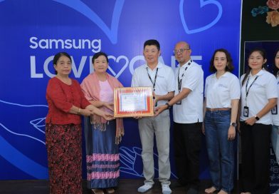 Samsung Myanmar Donates Educational Materials Worth 400 Million Kyats to Mingalar Youth Development Philanthropic Home