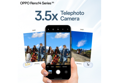 OPPO Reno14 5G comes with a Telephoto Camera with 3.5x Optical Zoom capturing images from afar with precision and beauty OPPO Reno14 5G comes with a Telephoto Camera with 3.5x Optical Zoom capturing images from afar with precision and beauty
