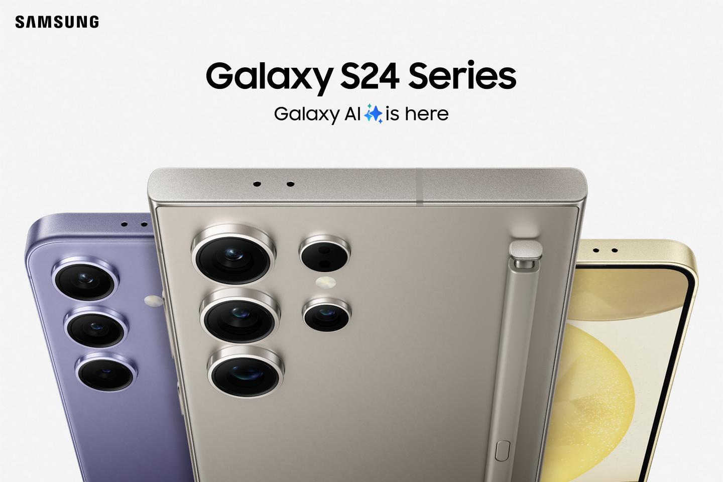 Samsung Galaxy S24 Series Brings a New Era of Epic Mobile AI